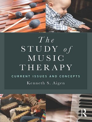 cover image of The Study of Music Therapy